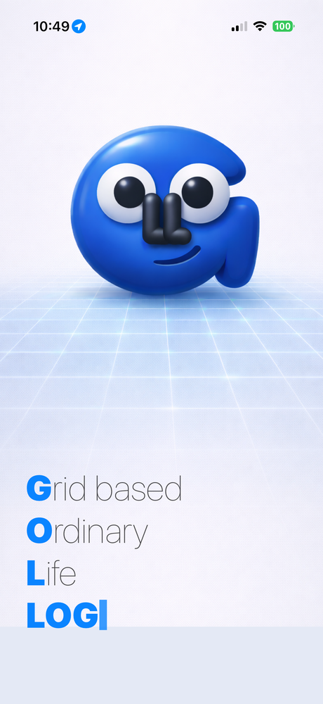 gollog pantalla de inicio